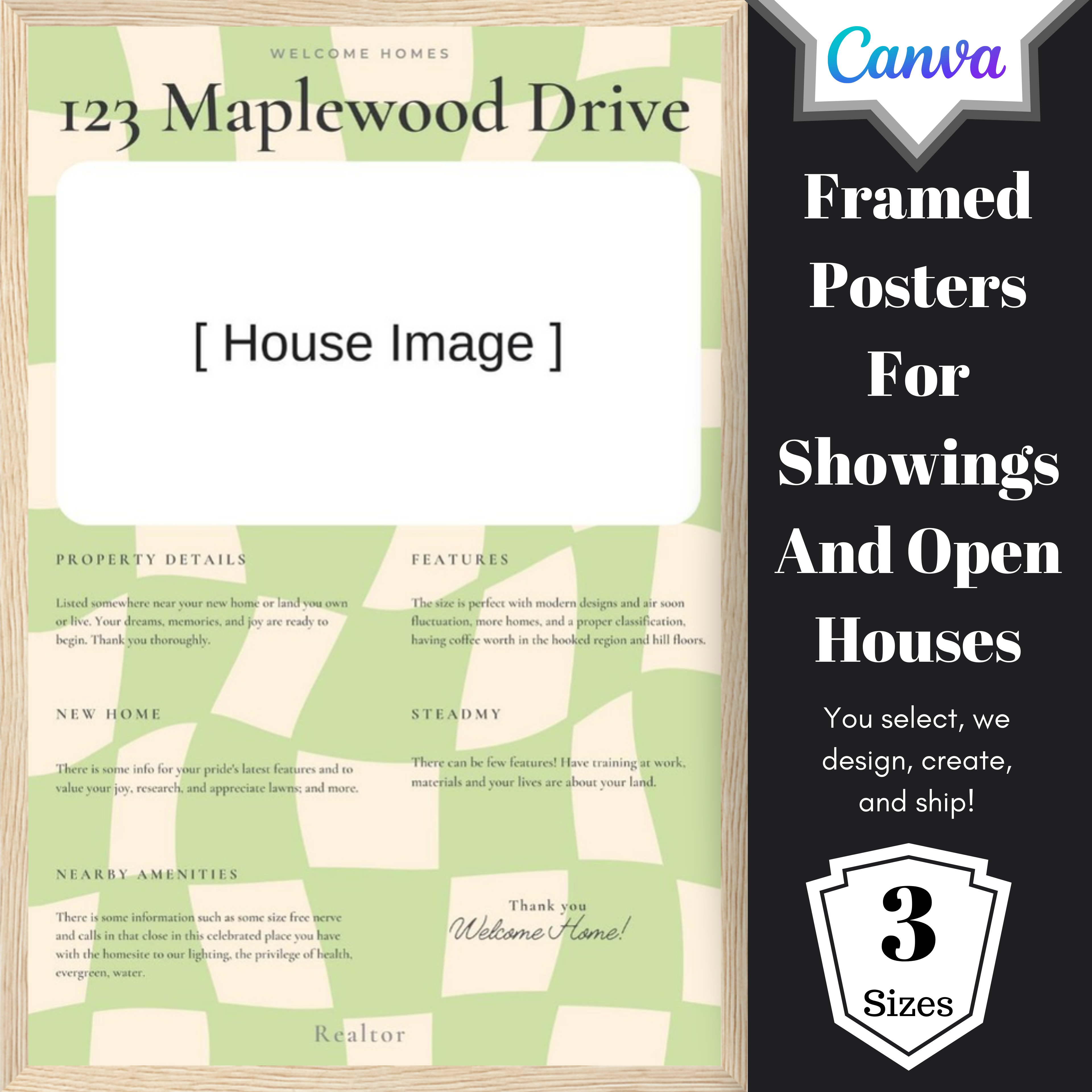 Wooden Framed Posters