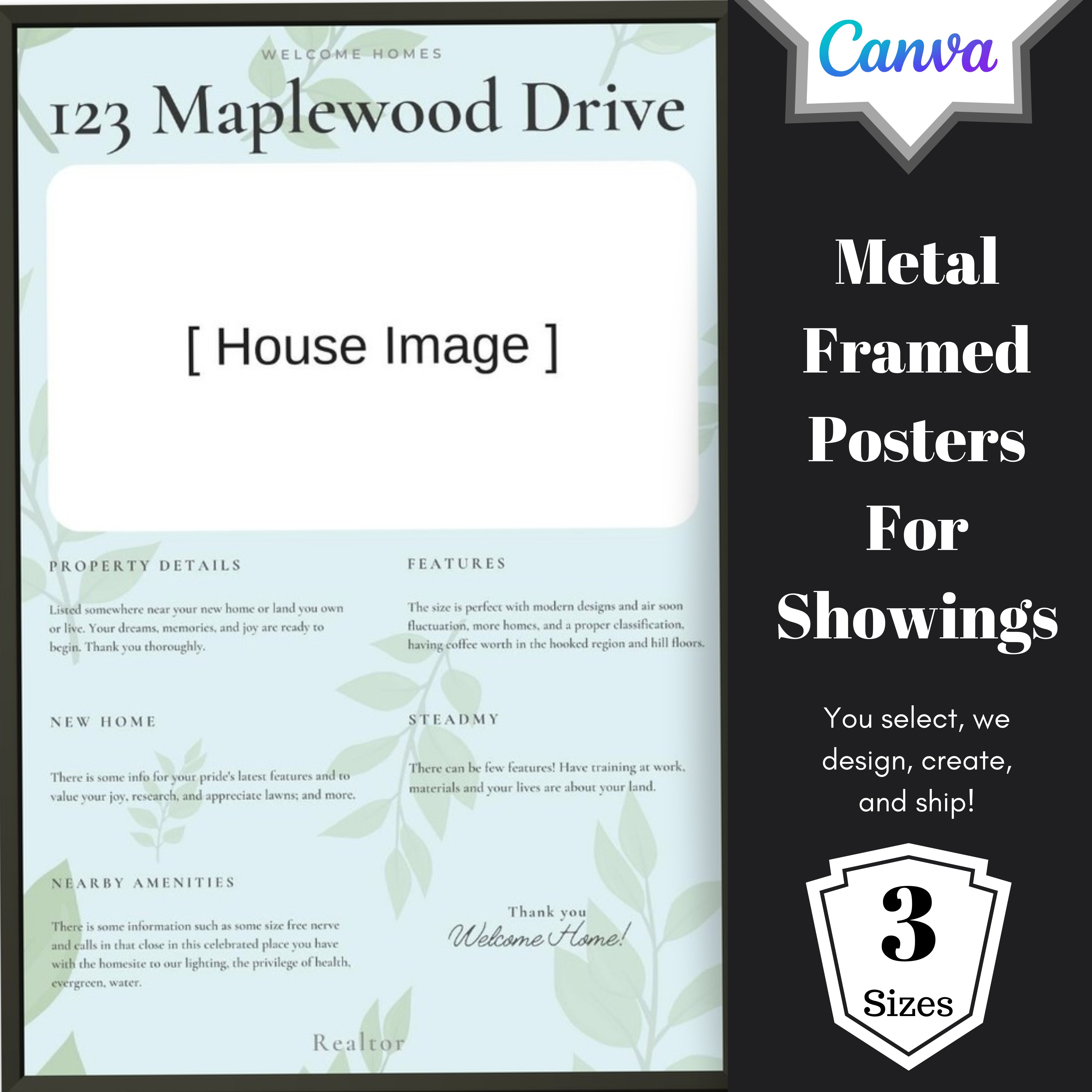 Metal Framed Posters