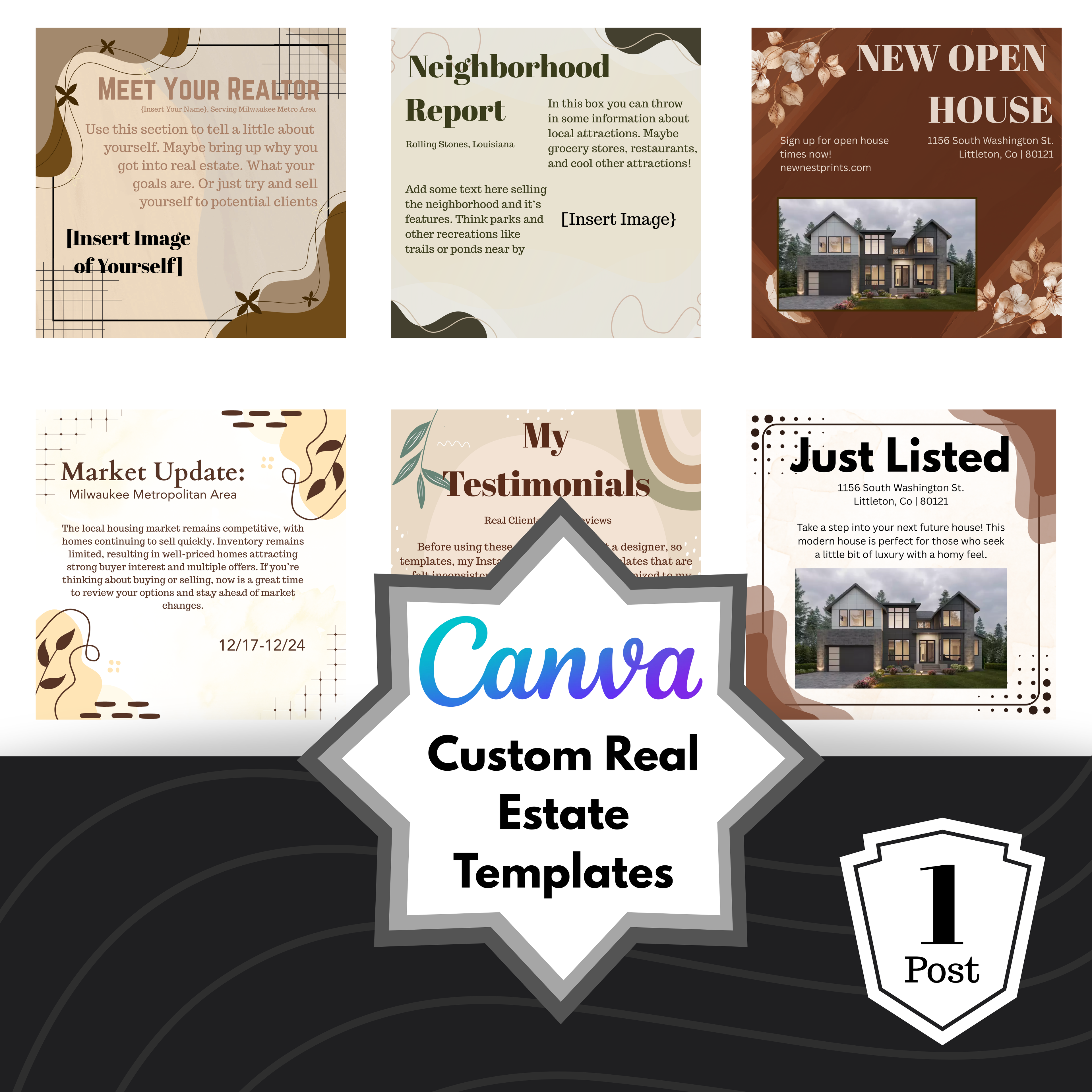 FREE Instagram Square Posts (1 Pack)